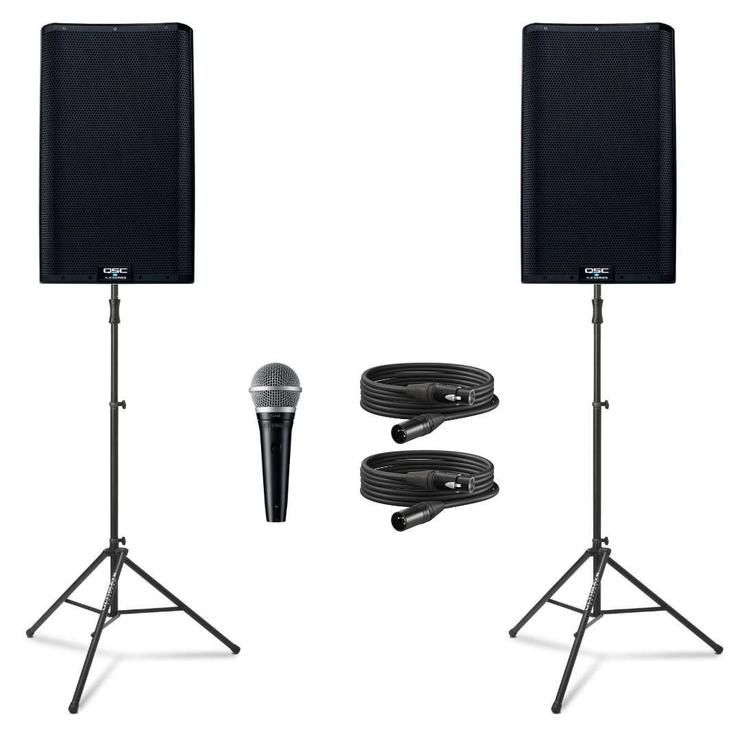 Qsc K12 Speaker Shure QSC K12 Active PA Speaker Pair 2nd Hand Rich