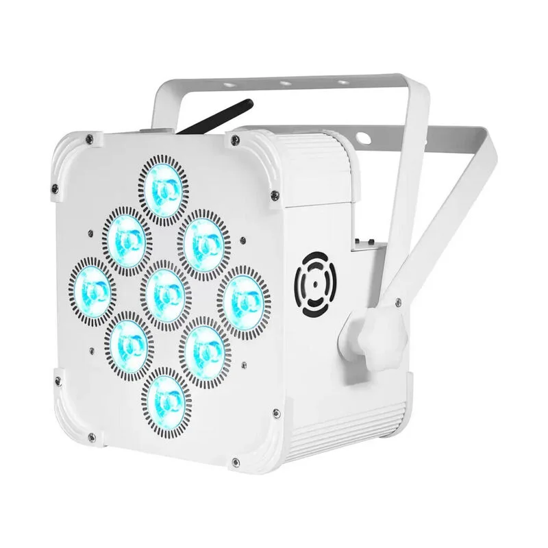 Rockville BEST PAR 60 battery-powered wireless uplight in white