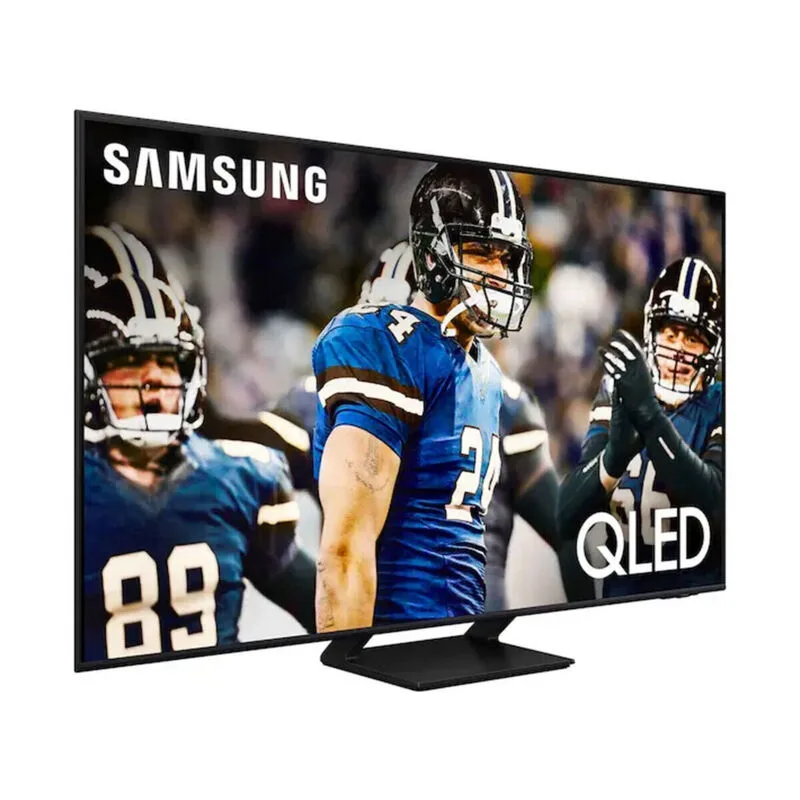 Samsung 65-inch Q70D QLED 4K television on its table stand