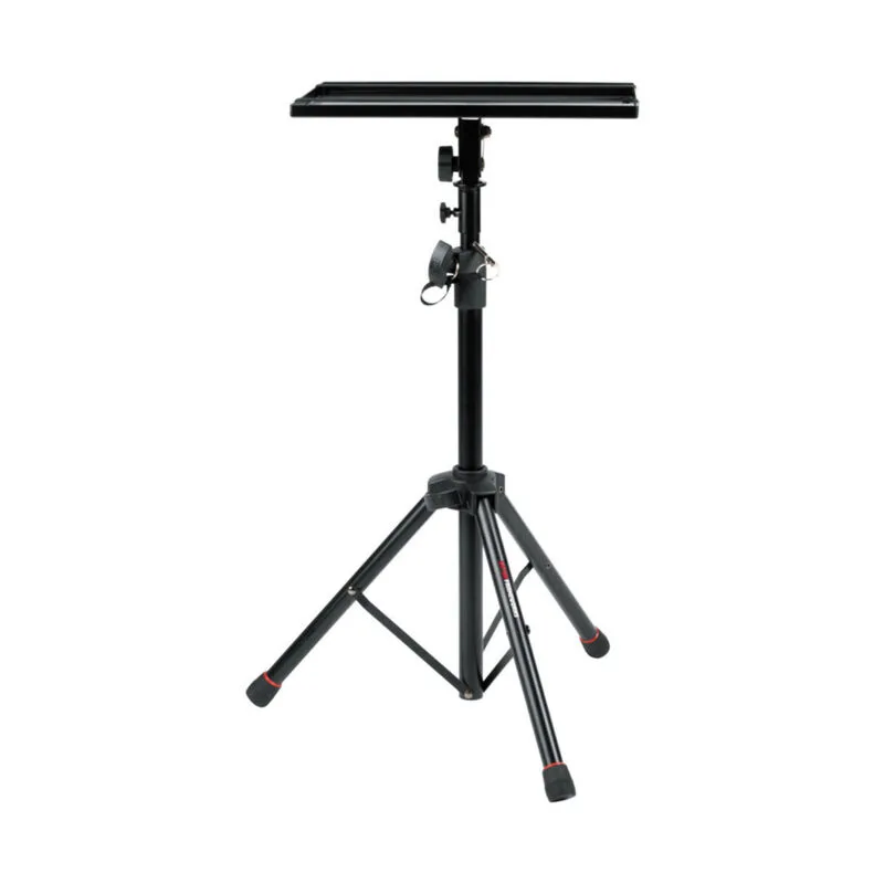 Gator Frameworks GFWLAPTOP1500 tripod stand with its tilting tray