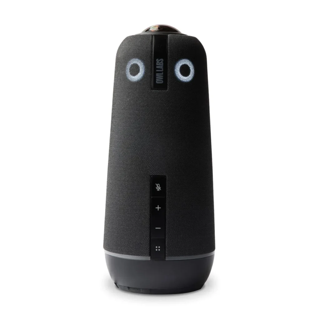 Owl Labs Meeting Owl 4+ 360-degree conference camera, front view